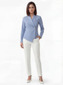 Eloise Offset Lapel Blouse